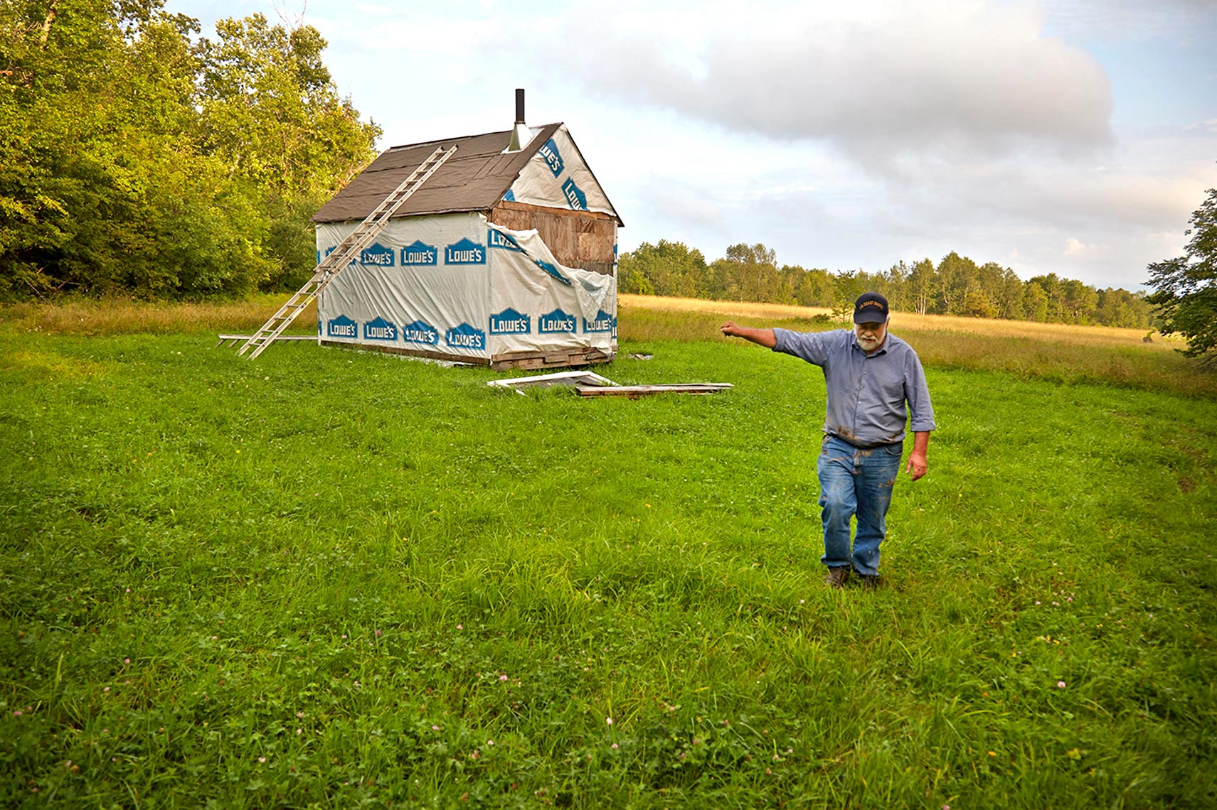 John-arm-out-cabin